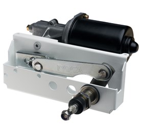 W25 wiper motor 24V shaft-78mm PtdWht