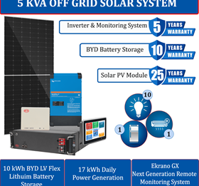 5KVA Off-Grid Solar system