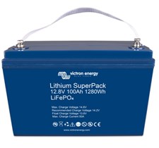 Lithium SuperPack 12.8V/100Ah (M8) High Current
