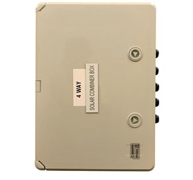 Solar combiner box - 4 way