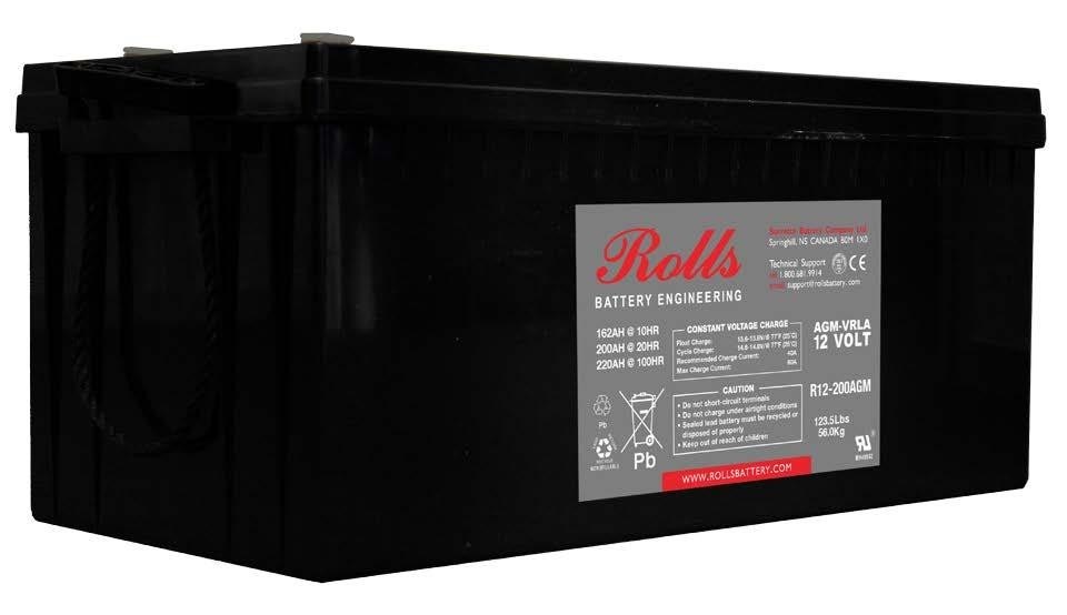 ROLLS AGM SERIES 2 / 12V/200Ah BATTERY